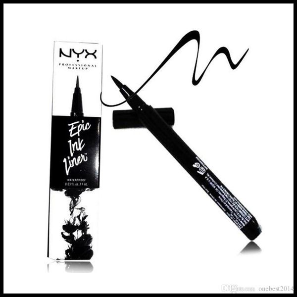 

dropshipping nyx epic ink liner nyx black eyeliner pencil headed makeup liquid black color eye liner waterproof cosmetics long lasting