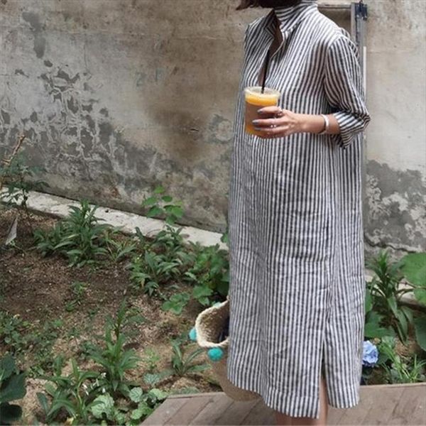 ladies casual shirt women blouses turn down collar shirt casual tunic feminine womens large loose sleeves striped shirt, White
ladies casual shirt women blouses turn down collar shirt casual tunic feminine womens large loose sleeves striped shirt, White