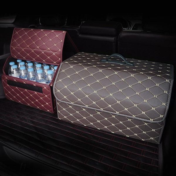 car trunk storage organizer multipurpose pu leather storage box portable car bag folding trunk stowing tidying
car trunk storage organizer multipurpose pu leather storage box portable car bag folding trunk stowing tidying