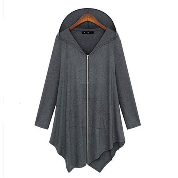 2021 new women knitted loose sweaters pockets long sleeve zipper coat casual irregular plus size hooded dropped cardigans, White;black
2021 new women knitted loose sweaters pockets long sleeve zipper coat casual irregular plus size hooded dropped cardigans, White;black