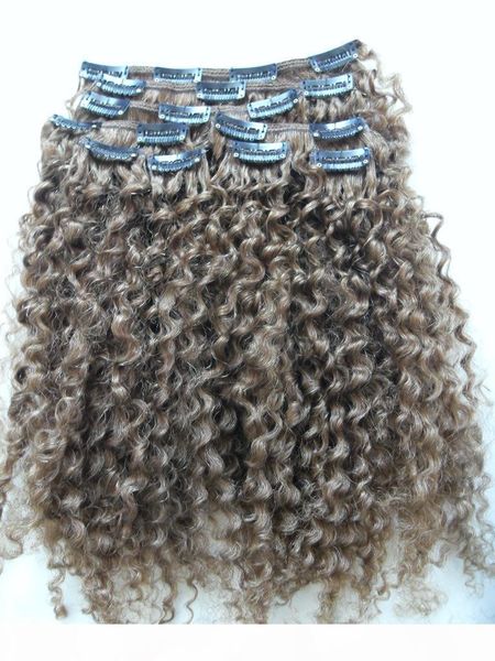 brazilian human virgin remy clip ins hair extensions kinky curls hair weft medum brown 4# color, Black;brown
brazilian human virgin remy clip ins hair extensions kinky curls hair weft medum brown 4# color, Black;brown