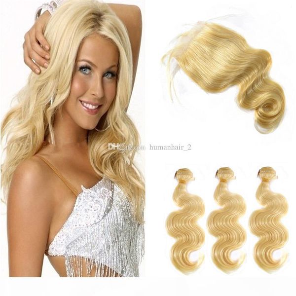 brazilian virgin human hair weaves body wave with lace closure 613 blonde virgin hair 3 bundles with lace closure peruvian 8a hair, Black;brown
brazilian virgin human hair weaves body wave with lace closure 613 blonde virgin hair 3 bundles with lace closure peruvian 8a hair, Black;brown