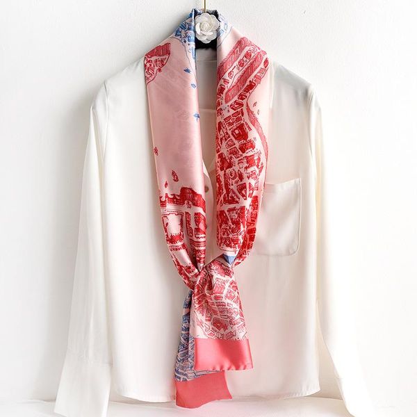 horse city of spring and summer new style decoration narrow strip sun-resistant silk scarves women's korean-style neckerchief ha, Blue;gray
horse city of spring and summer new style decoration narrow strip sun-resistant silk scarves women's korean-style neckerchief ha, Blue;gray