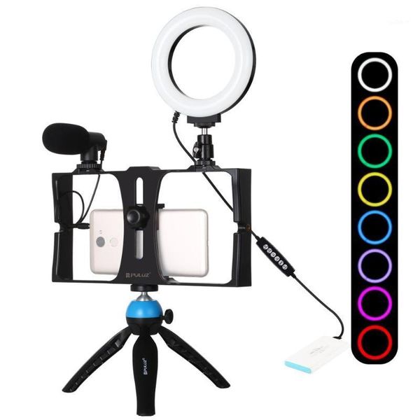 lighting & studio accessories puluz 4 in 1 vlogging live broadcast smartphone video rig +4.7 inch rgbw selfie ring light microphone tripod m
lighting & studio accessories puluz 4 in 1 vlogging live broadcast smartphone video rig +4.7 inch rgbw selfie ring light microphone tripod m