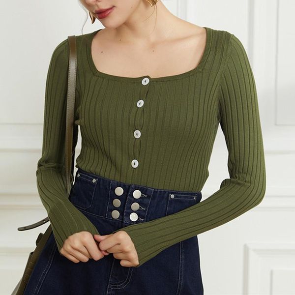 women knitted slim cardigan 2020 early autumn long sleeve sweater stripes square collar knitwear short coat top, White
women knitted slim cardigan 2020 early autumn long sleeve sweater stripes square collar knitwear short coat top, White