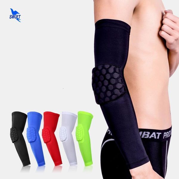 2pcs high elastic gym sport long arm sleeve support basketball shooting elbow arm warmers pad men women honeycomb anti-collision1, Black;gray
2pcs high elastic gym sport long arm sleeve support basketball shooting elbow arm warmers pad men women honeycomb anti-collision1, Black;gray