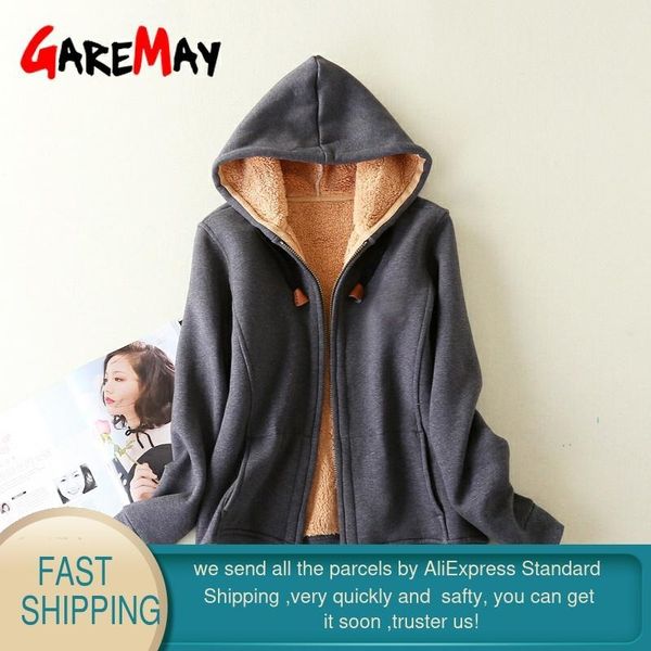 winter warm casual hoodie women's sweatshirt thick lamb cashmere long sleeve women sweatshirt with a zipper hoodies female 201208, Black
winter warm casual hoodie women's sweatshirt thick lamb cashmere long sleeve women sweatshirt with a zipper hoodies female 201208, Black