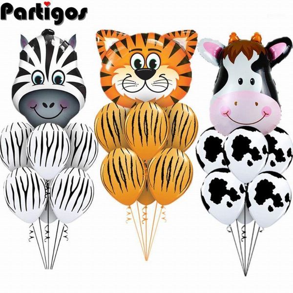 7 pcs/lot tiger zebra cow animal air helium latex balloon for kids gift birthday party decor animal zoo theme supplies toys1
7 pcs/lot tiger zebra cow animal air helium latex balloon for kids gift birthday party decor animal zoo theme supplies toys1