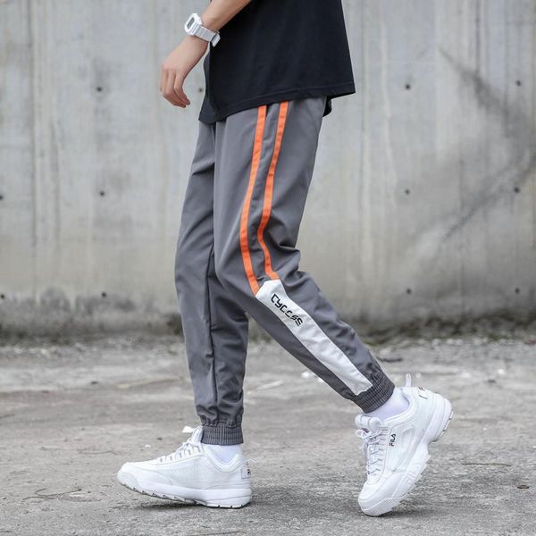 men's pants nice spring men casual stretch jogging sports street fashion sweatpants, Black
men's pants nice spring men casual stretch jogging sports street fashion sweatpants, Black