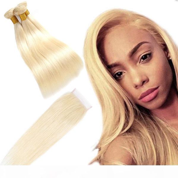 brazilian human hair 3 bundles with 4x4 lace closure with baby hair 613# blonde silky straight 4 pieces lot straight wefts with closure, Black;brown
brazilian human hair 3 bundles with 4x4 lace closure with baby hair 613# blonde silky straight 4 pieces lot straight wefts with closure, Black;brown