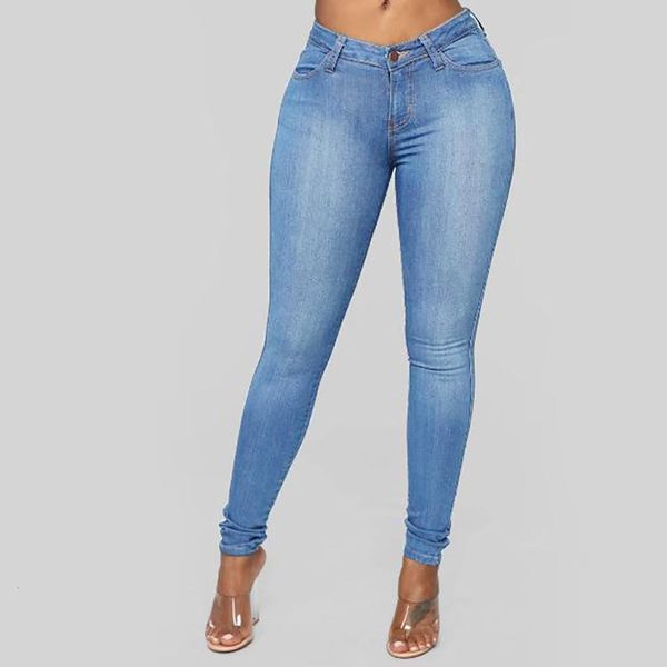 fashion ladys calsa jeans feminino woman plus size high waisted stretch slim jeans mujer 2020 casual pencil pants large size #g2, Blue
fashion ladys calsa jeans feminino woman plus size high waisted stretch slim jeans mujer 2020 casual pencil pants large size #g2, Blue