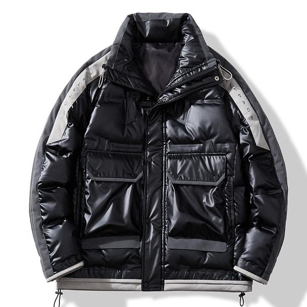 men's winter down jacket men 2020 new zipper casual coat windbreaker coat hip hop warm parka puffer jackets for men style, Black
men's winter down jacket men 2020 new zipper casual coat windbreaker coat hip hop warm parka puffer jackets for men style, Black