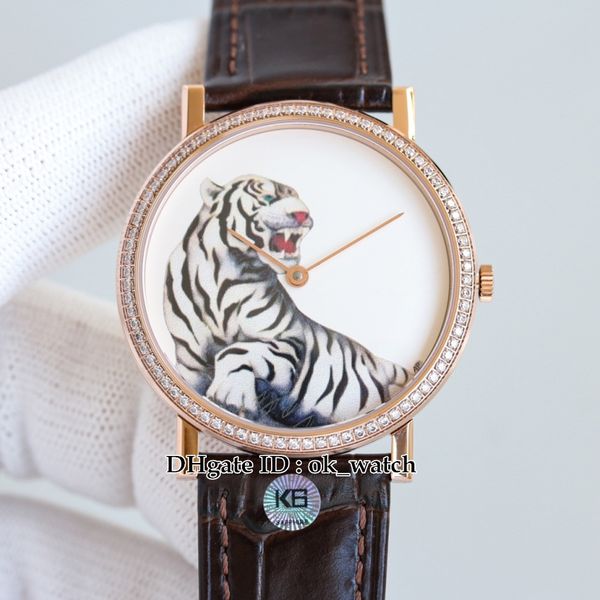 2022 new 38mm watch twf altiplano year of the tiger g0a46540 miyota 9019 automatic mens watch diamond bezel rose gold case brown leather str, Slivery;brown
2022 new 38mm watch twf altiplano year of the tiger g0a46540 miyota 9019 automatic mens watch diamond bezel rose gold case brown leather str, Slivery;brown