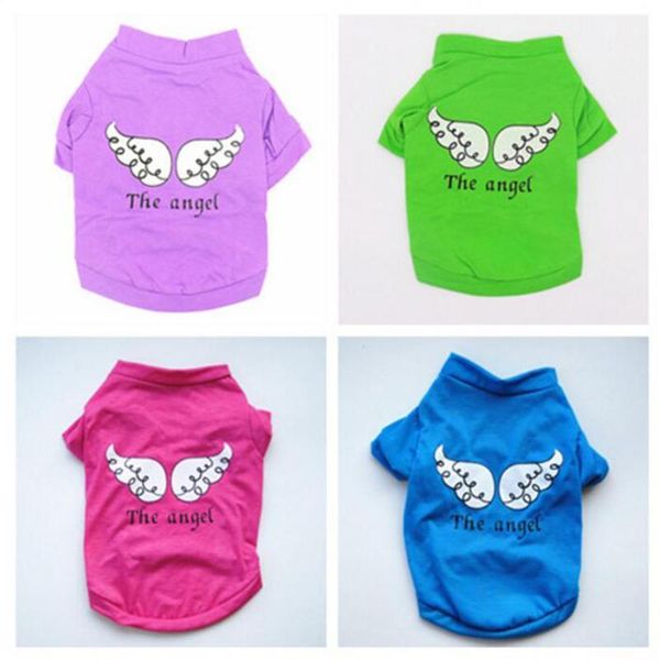 dog apparel ethin pet puppy fashion cat cute t-shirt summer cotton clothes angel chihuahua xs s m l supply1
dog apparel ethin pet puppy fashion cat cute t-shirt summer cotton clothes angel chihuahua xs s m l supply1