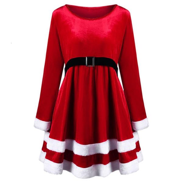 plus size 5xl vintage dress women elegant velvet christmas festive dress long sleeves a-line dress belts female vestido, Black;gray
plus size 5xl vintage dress women elegant velvet christmas festive dress long sleeves a-line dress belts female vestido, Black;gray