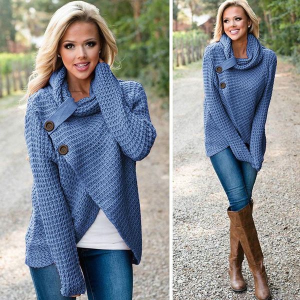new autumn winter women long sleeve sweater scarf collar solid warm knitted sweater women turtleneck sweaters christmas, White;black
new autumn winter women long sleeve sweater scarf collar solid warm knitted sweater women turtleneck sweaters christmas, White;black