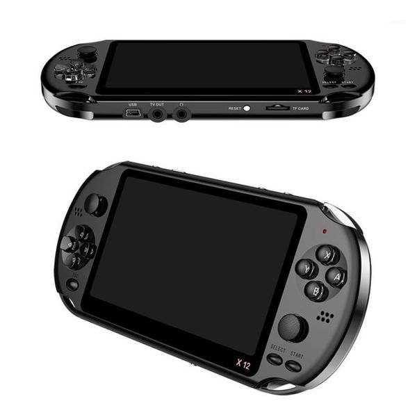 x12 portable handheld game console 5.1 inch 8gb console player bulit in 10000+ games 8gb gamepad support tf card1 
x12 portable handheld game console 5.1 inch 8gb console player bulit in 10000+ games 8gb gamepad support tf card1
