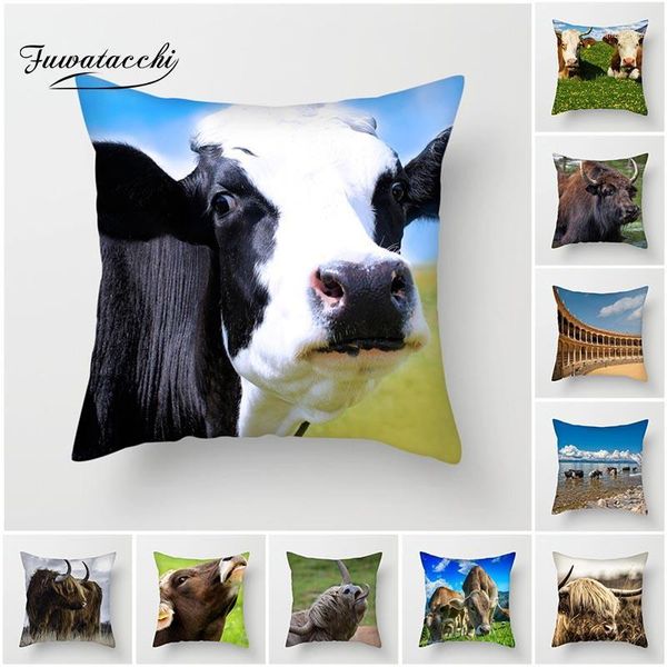 cushion/decorative pillow fuwatacchi animal printed cushion cover spanish bullfighting cow pillows for home sofa decorative pillowcases 45*4
cushion/decorative pillow fuwatacchi animal printed cushion cover spanish bullfighting cow pillows for home sofa decorative pillowcases 45*4