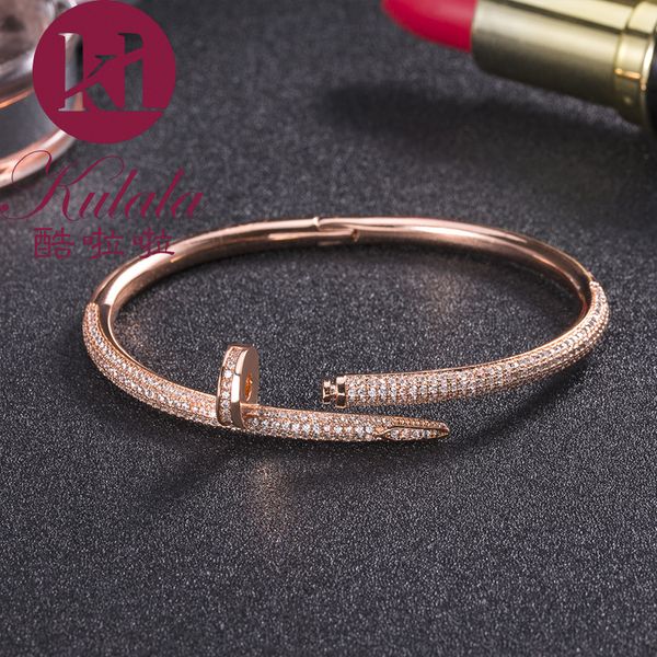 2021 jewelry designer bracelet big nail classic copper micro-inlaid zircon luxury bracelet men and women with jewelry gifts, Black
2021 jewelry designer bracelet big nail classic copper micro-inlaid zircon luxury bracelet men and women with jewelry gifts, Black