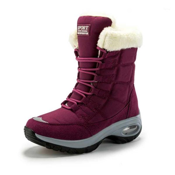 waterproof winter women boots warm plush women's snow boots outdoor non-slip winter shoes fur platform ankle1, Black
waterproof winter women boots warm plush women's snow boots outdoor non-slip winter shoes fur platform ankle1, Black