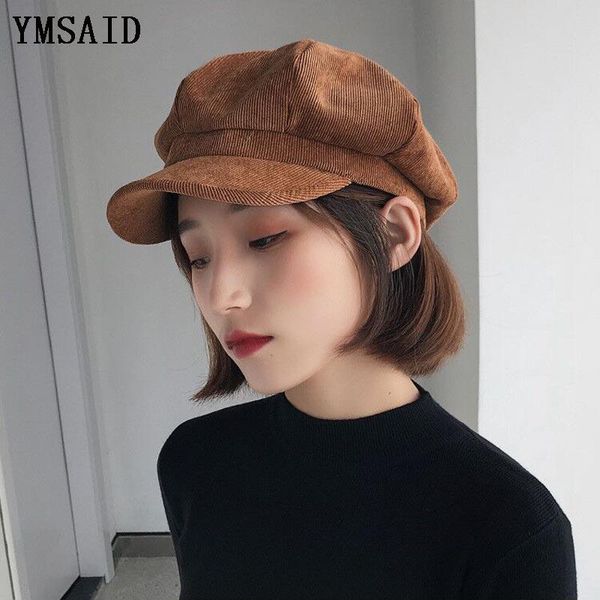octagonal hat women winter corduroy fabric gorras planas men's newsboy cap female solid color hats for men berets, Blue;gray
octagonal hat women winter corduroy fabric gorras planas men's newsboy cap female solid color hats for men berets, Blue;gray
