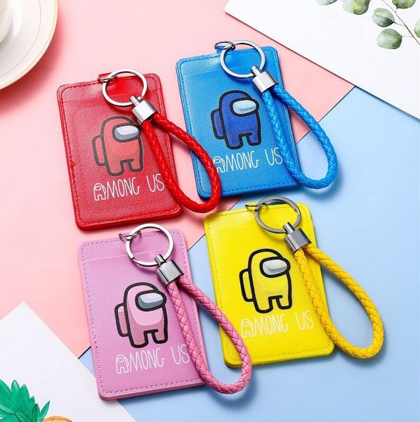 among us card holder game anime slot pocket pu leather wallets lanyard wristlet holders for student bus id credit card holder g10502, White
among us card holder game anime slot pocket pu leather wallets lanyard wristlet holders for student bus id credit card holder g10502, White