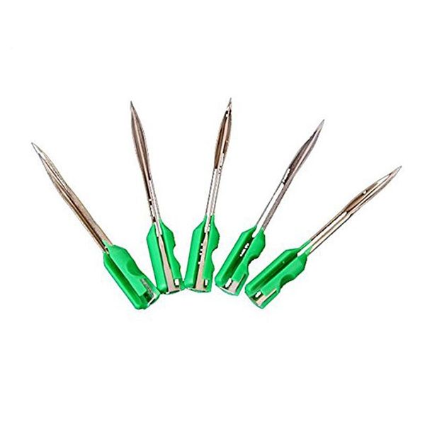 Green Garment Tagging Gun Steel Needles (5 Pcs In One Box)