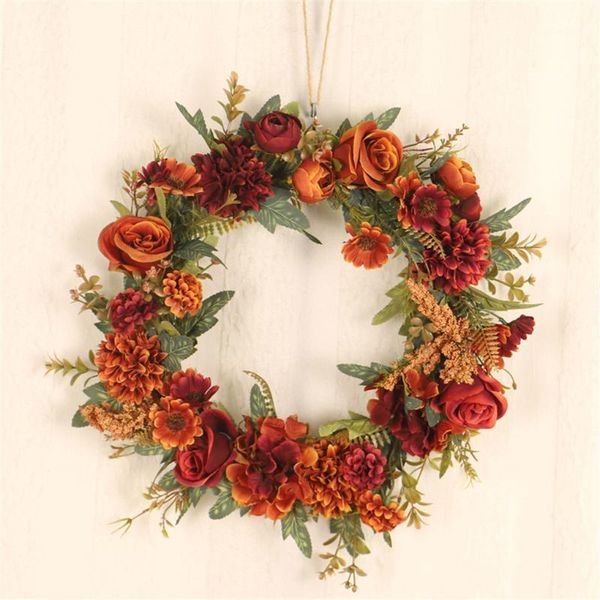 artificial late autumn red rose wreath decoration simulation wreath wedding party wedding dress shooting decoration accessories1
artificial late autumn red rose wreath decoration simulation wreath wedding party wedding dress shooting decoration accessories1