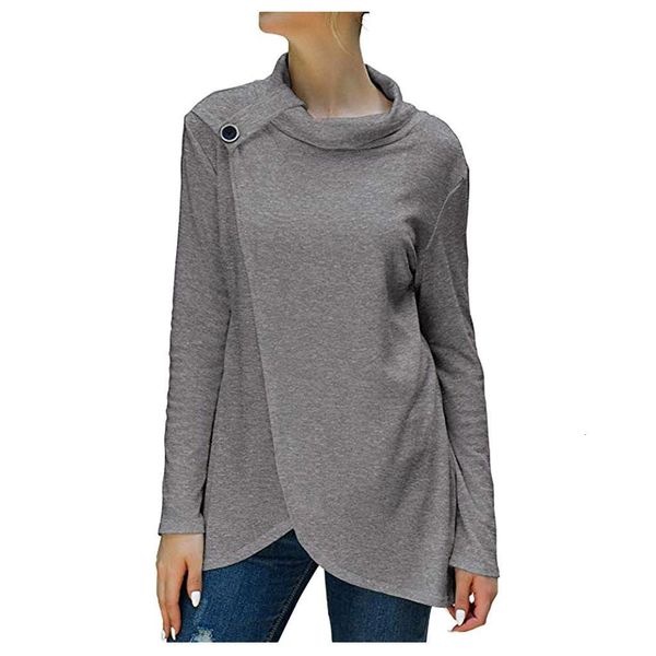 fashion solid turtleneck cotton blouse casual autumn ladies loose buttons female women long sleeve shirt blusas pullover, White
fashion solid turtleneck cotton blouse casual autumn ladies loose buttons female women long sleeve shirt blusas pullover, White