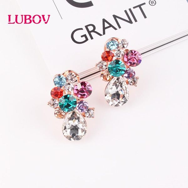 stud lubov colorful acrylic stone flower design earrings fashion rhinestone decoration piercing women party jewelry, Golden;silver
stud lubov colorful acrylic stone flower design earrings fashion rhinestone decoration piercing women party jewelry, Golden;silver