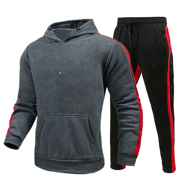 french style men hoodies suit tracksuit sweatshirt suit fleece hoodie+sweat pants jogging homme pullover 3xl sporting suit male, Gray
french style men hoodies suit tracksuit sweatshirt suit fleece hoodie+sweat pants jogging homme pullover 3xl sporting suit male, Gray