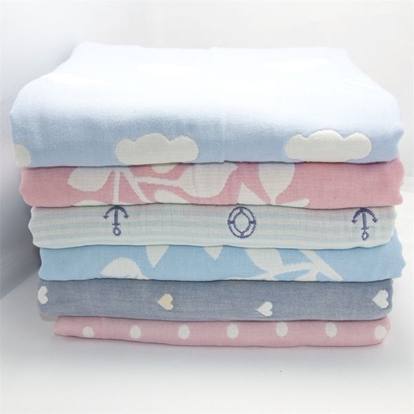 new soft baby blankets 100% muslin cotton 6 layers newborn swaddling four seasons baby swaddle bedding receiving blanket 2 size y201009
new soft baby blankets 100% muslin cotton 6 layers newborn swaddling four seasons baby swaddle bedding receiving blanket 2 size y201009