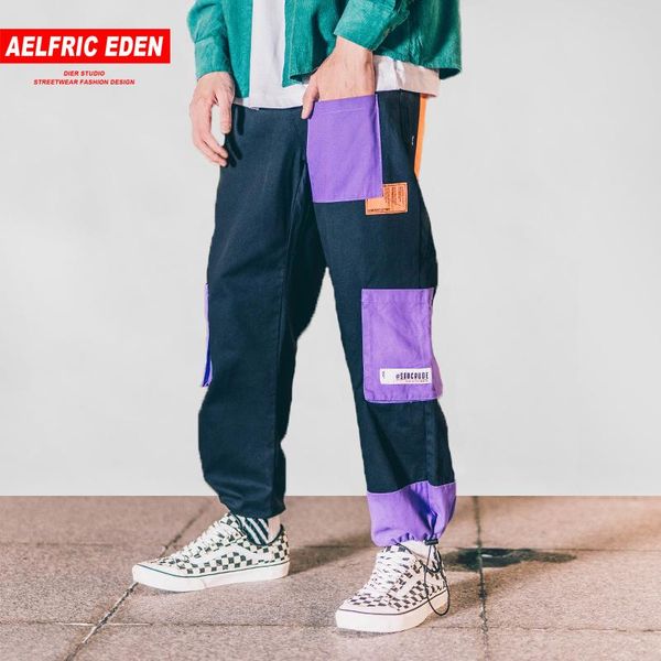 aelfric eden patchwork track pants men 2021 autumn casual multi pockets harem pants hip hop male jogger trousers streetwear b043, Black
aelfric eden patchwork track pants men 2021 autumn casual multi pockets harem pants hip hop male jogger trousers streetwear b043, Black