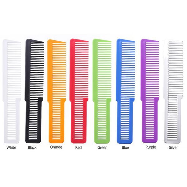 1pc colorful salon hairdressing comb carbon fiber anti-static hair comb wide tooth haircut hair trimmer comb styl jllkhq, Silver
1pc colorful salon hairdressing comb carbon fiber anti-static hair comb wide tooth haircut hair trimmer comb styl jllkhq, Silver