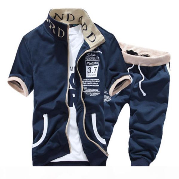 2018 men's casual tracksuits suit set fashion summer plus size short sleeve polo t shirt + pant men sportswear clothing asian size -xx, Gray
2018 men's casual tracksuits suit set fashion summer plus size short sleeve polo t shirt + pant men sportswear clothing asian size -xx, Gray