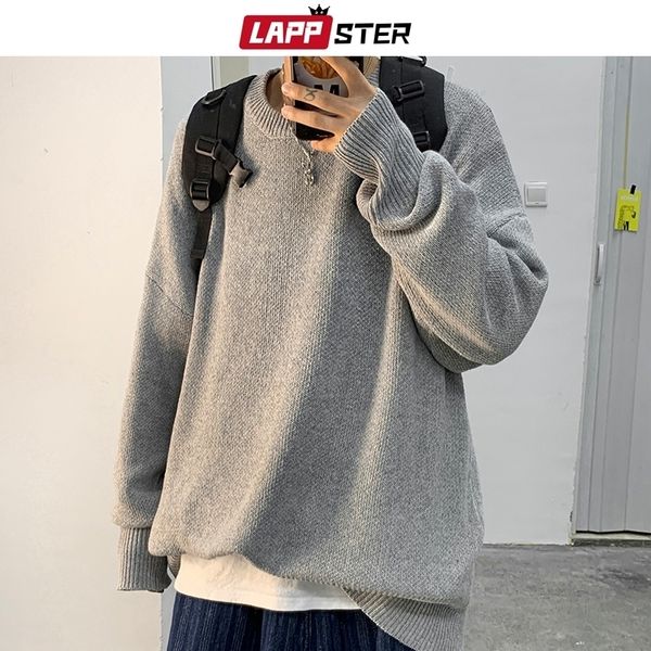 lappster streetwear mens solid warm knitted sweaters pullover men vintage black winter sweater couple hip hop wool sweater 201119, White;black
lappster streetwear mens solid warm knitted sweaters pullover men vintage black winter sweater couple hip hop wool sweater 201119, White;black