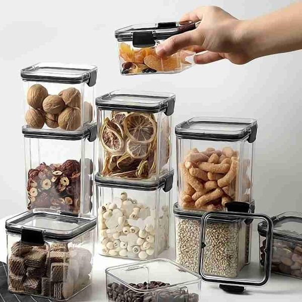 storage bottles & jars 460/700/1300/1800ml container plastic kitchen refrigerator box multigrain tank transparent sealed
storage bottles & jars 460/700/1300/1800ml container plastic kitchen refrigerator box multigrain tank transparent sealed