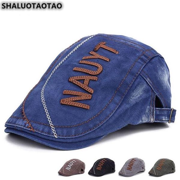 shaluotaotao spring autumn fashion cotton berets for men women letter embroidery leisure hat adjustable size retro snapback cap, Blue;gray
shaluotaotao spring autumn fashion cotton berets for men women letter embroidery leisure hat adjustable size retro snapback cap, Blue;gray