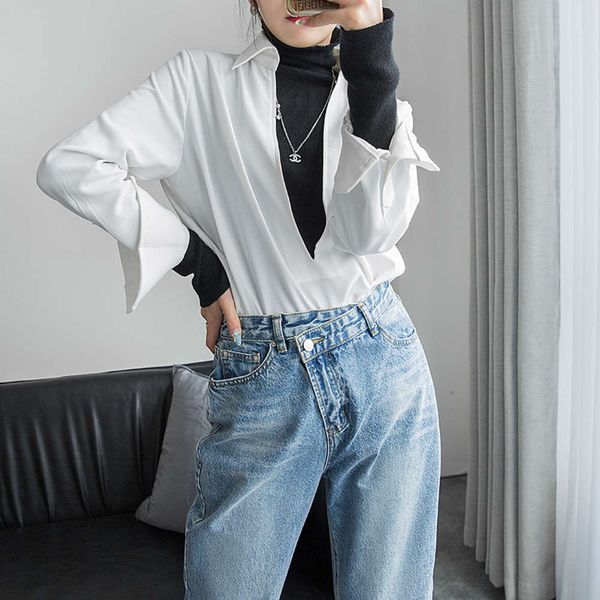 dign temperament of the new counts wear a small shirt in autumn and winter #md010284-03, White
dign temperament of the new counts wear a small shirt in autumn and winter #md010284-03, White