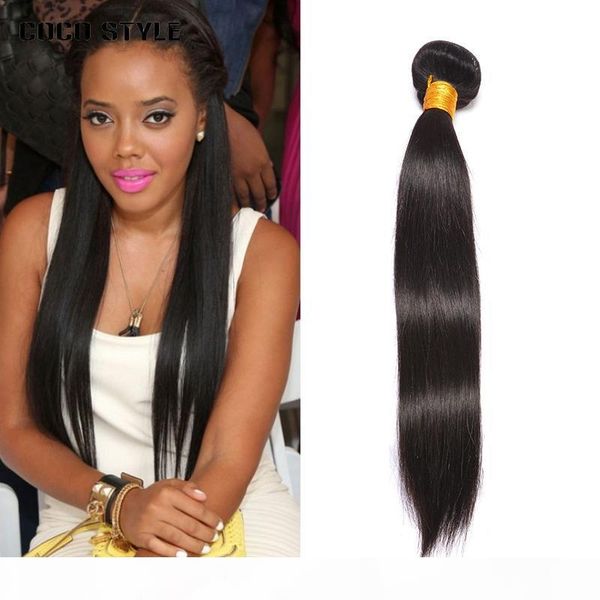 brazilian straight hair weave bundles 100% human hair bundles can buy 3 or more bundles non-remy hair, Black
brazilian straight hair weave bundles 100% human hair bundles can buy 3 or more bundles non-remy hair, Black