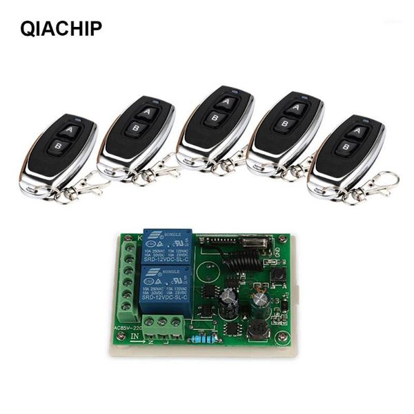 smart home control qiachip 433 mhz ac 110v 220v wireless 2ch rf transmitter remote switch + relay receiver for light garage door opener1
smart home control qiachip 433 mhz ac 110v 220v wireless 2ch rf transmitter remote switch + relay receiver for light garage door opener1