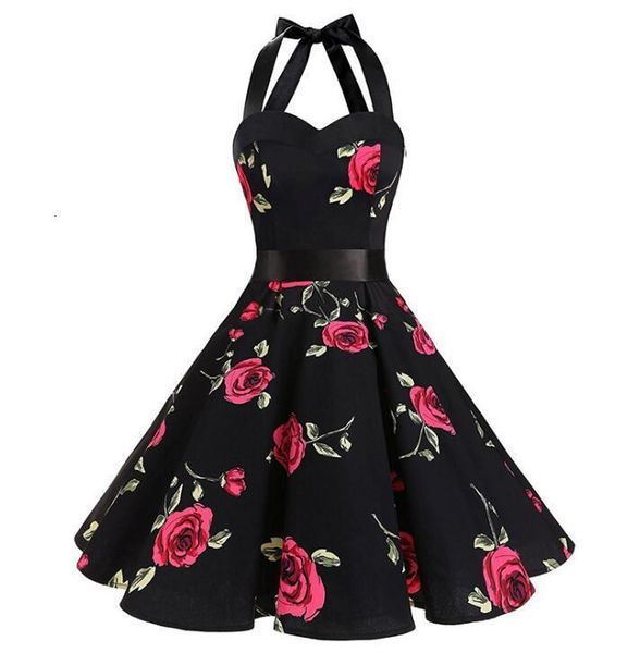 female robots, summer dress boho-style with floral design, beach attire, vintage retro gowns 50s 60s robes, 2021 balance s-xxl 4wx0, Black;gray
female robots, summer dress boho-style with floral design, beach attire, vintage retro gowns 50s 60s robes, 2021 balance s-xxl 4wx0, Black;gray