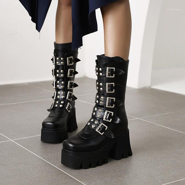 boots mkkhou fashion short women's 2021 winter black belt buckle rivet thick bottom velvet mid-tube women1
boots mkkhou fashion short women's 2021 winter black belt buckle rivet thick bottom velvet mid-tube women1