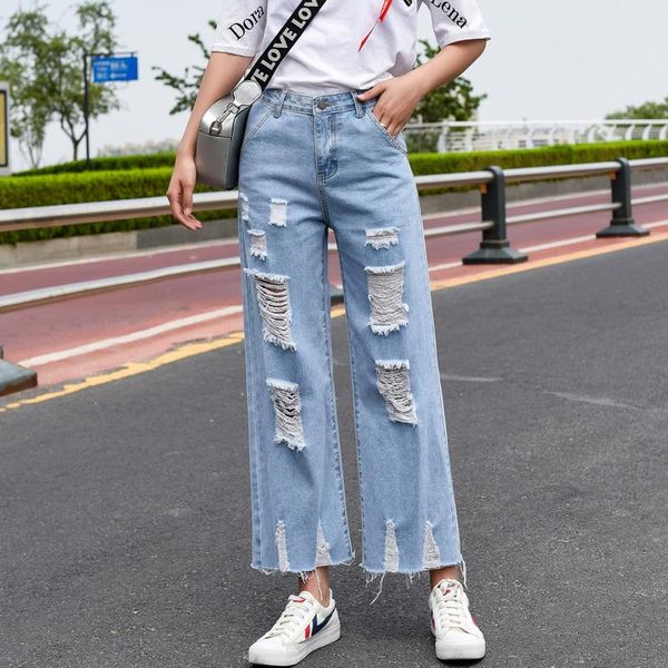 brand pants female 2020 ripped distressed ankle denim casual jeans women loose washed cotton pants streetwear blue plus size
brand pants female 2020 ripped distressed ankle denim casual jeans women loose washed cotton pants streetwear blue plus size