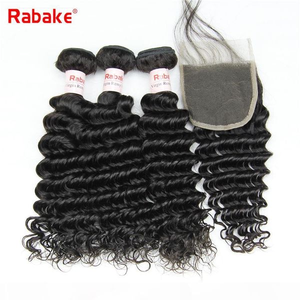 remy brazilian human hair bundles with 4x4 lace closure rabake deep wave bundles with closure wet and wavy hair weave extensions, Black;brown
remy brazilian human hair bundles with 4x4 lace closure rabake deep wave bundles with closure wet and wavy hair weave extensions, Black;brown
