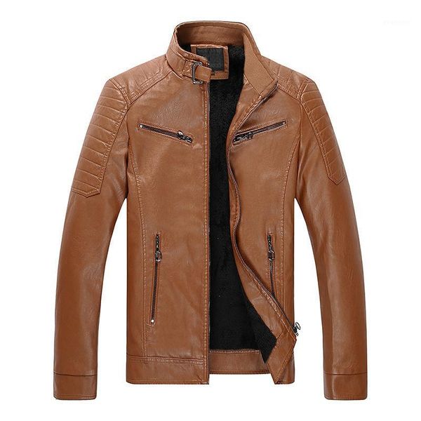 2020 winter new moto chaqueta de cuero de los hombres1, Black
2020 winter new moto chaqueta de cuero de los hombres1, Black