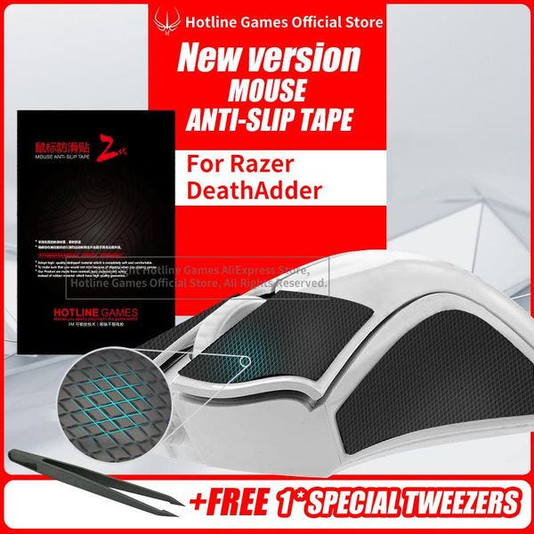 ine games mouse anti-slip tape for razer deathadder mouse sweat resistant pads side anti-slip stickers skates
ine games mouse anti-slip tape for razer deathadder mouse sweat resistant pads side anti-slip stickers skates