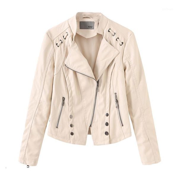 women's jackets autumn suit-dress leather clothing woman jacket self-cultivation small loose coat ma'am locomotive serve1, Black;brown
women's jackets autumn suit-dress leather clothing woman jacket self-cultivation small loose coat ma'am locomotive serve1, Black;brown