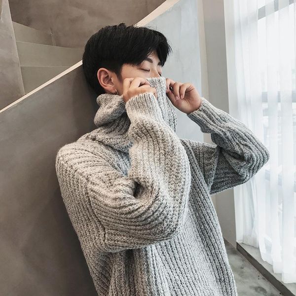 korean style sweater casual loose fashion winter pullover oversized long sleeve sweater sweter damski men's clothing db60my, White;black
korean style sweater casual loose fashion winter pullover oversized long sleeve sweater sweter damski men's clothing db60my, White;black