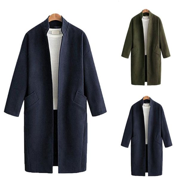 fashion women casual loose elegant long sleeve button coat autumn winter warm windbreaker female overcoat x826, Tan;black
fashion women casual loose elegant long sleeve button coat autumn winter warm windbreaker female overcoat x826, Tan;black